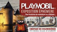 Exposition Playmobil au Château de Colombières. Du 7 au 9 juillet 2018 à colombiere. Calvados.  10H00